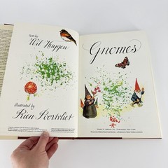 Gnomes by Poortvliet Huygen 1977 HCDJ Hardcover DJ Vintage 70s Coffee Table Book