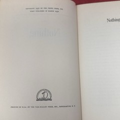 Henry Green Nothing 1950 Viking Press First Edition Dust Jacket HC VTG Book