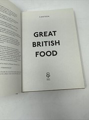 Great British Food Cookbook Canteen Ebury Press By Titcombe Lake Clayton-Malone