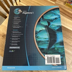 Algebra 1 Common Core Teacher’s Edition Volume 2 2015 Pearson