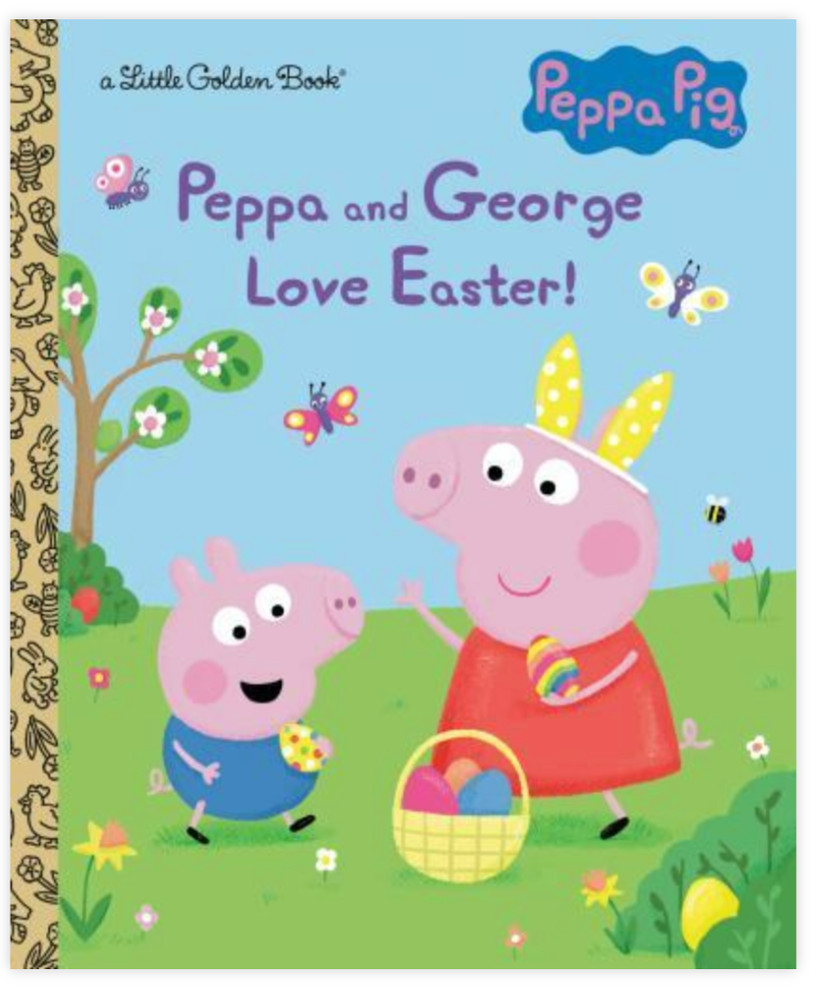Peppa and George Love Easter! (Peppa Pig) by Courtney Carbone NEW