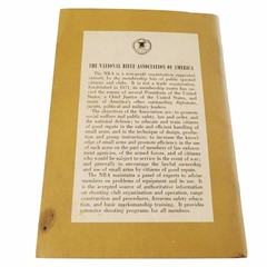 1962 Basic Shotgun Instruction National Rifle Association Booklet NRA 36 Pages