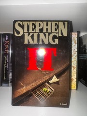 Stephen King It Viking Penguin 1986 Hardcover w/ Dust Jacket Horror Novel
