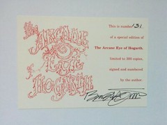 ARCANE EYE OF BURNE HOGARTH Signed Numbered 1/300 HC Fantagraphics LIKE NEW
