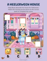 Bluey: Trick or Treat (Magnetic Play Set)