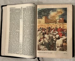 Vintage Holy Bible RSV 1962 World Publishers Reference Large Print Illustrated