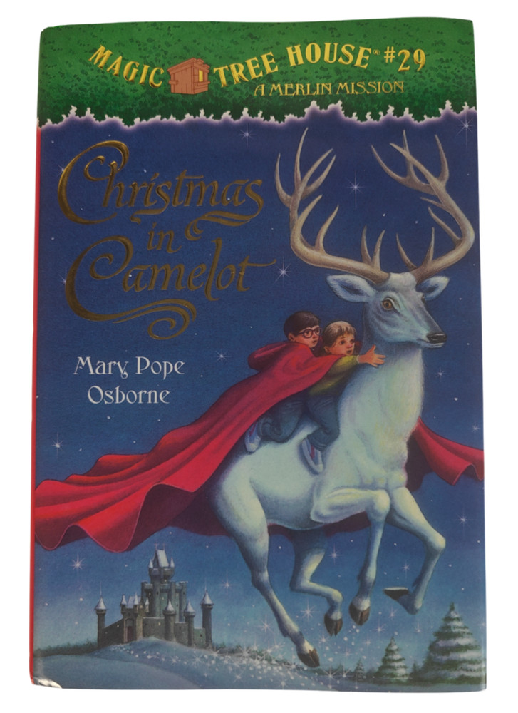 *Signed* Mary Pope Osborne Christmas in Camelot 1st Ed Children’s YA