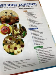 Family Fun Easy Kid’s Lunches Recipes Healthy Snacks Cooking Party Tips HB
