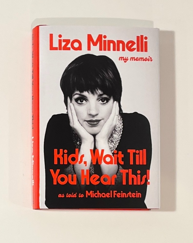 Liza Minnelli Signed „Kids, Wait Till You Hear This!” Premiere Collectibles COA