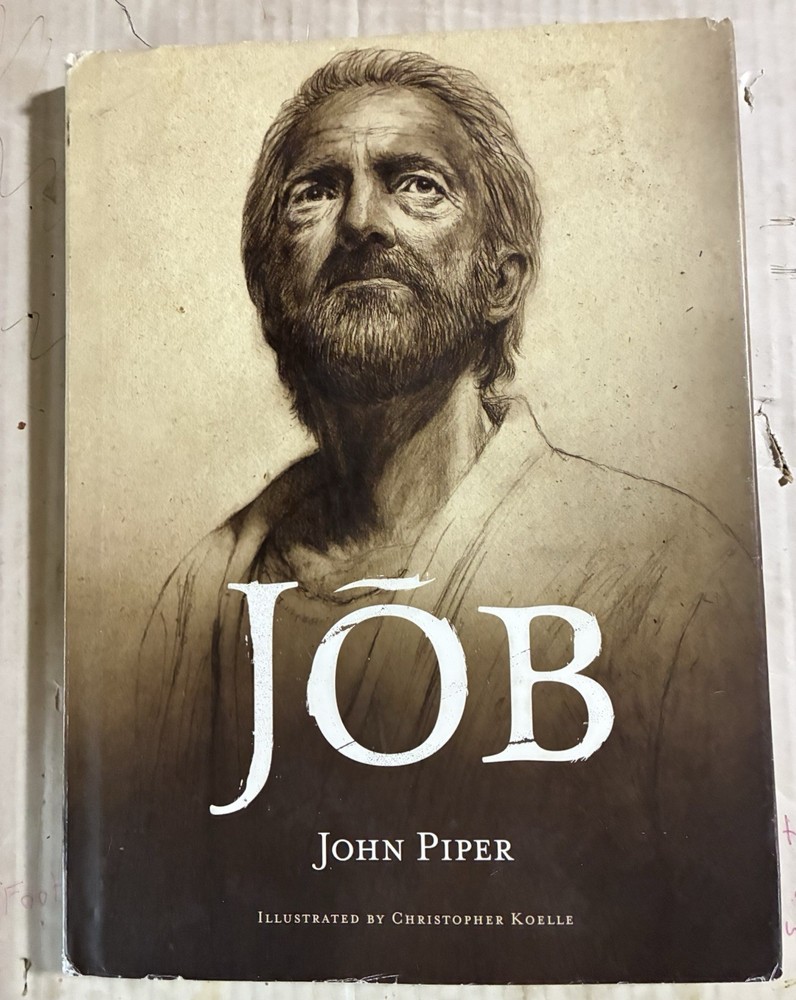 JOB (OLD TESTAMENT) By John Piper & Christopher Koelle Hardcover WITH CD Christ