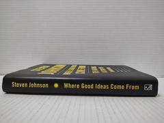 WHERE GOOD IDEAS COME FROM by Steven Johnson (2010, HC/DJ) * SIGNED *