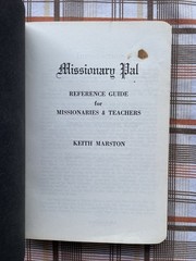 Missionary Pal Reference Guide for Missionaries Keith Marston (1972 LDS Leather)