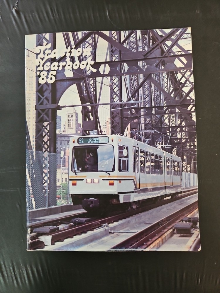 Traction Yearbook ’85 Paperback 1985 #548 of 1500 Run.128 pages VG+