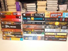 25 New Paperback Science Fiction & Fantasy Remainder Books Lot #1