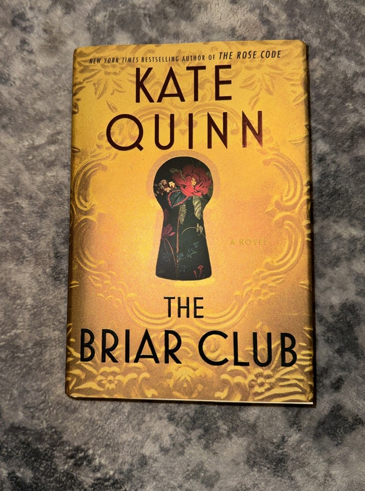 The Briar Club By Kate Quinn Hardcover Stated First Edition hc Book VERY GOOD