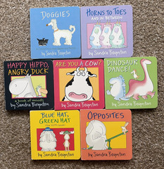 Lot 21 Board Books by SANDRA BOYNTON Little Pookie, Moo/Boo Baa La La VERY GOOD