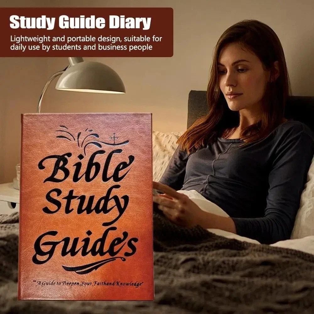 66-Page Bible Study Guide, Daily Devotional Journal,Study Notebook Planner US