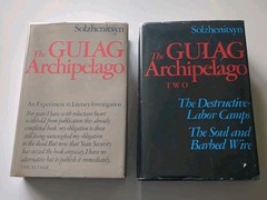 The Gulag Archipelago Set Vol 1 & 2 by Aleksandr I. Solzhenitsyn 1st Edition Lot