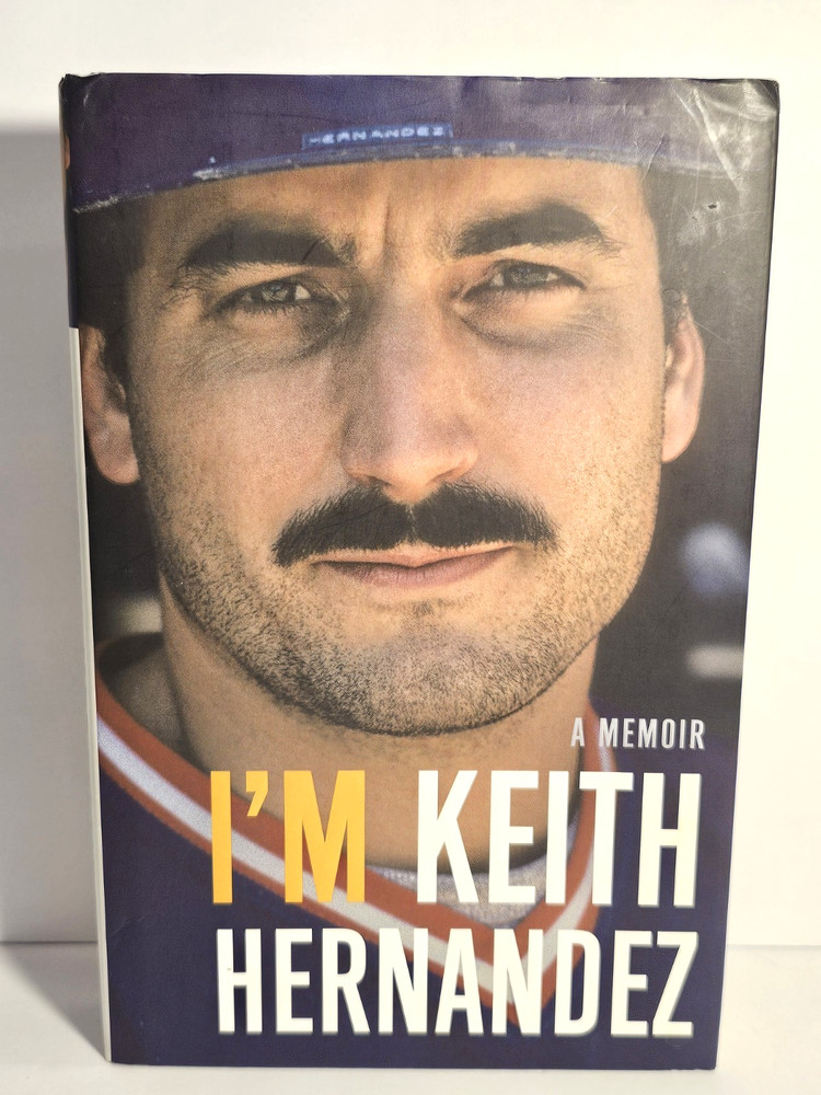 I’m Keith Hernandez, Memoir Baseball MLB New York Mets St Louis Cardinals Book
