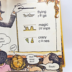 Vintage 1973 The Magic Word Book Pop-Up Electric Company Random House CTW