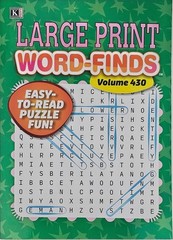 5 New Large Print Word-Finds Puzzle Books Kappa Games Vol #427-452~ Search,Hunt