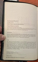 Holy Bible King James Version With Helps Words Of Christ in Red Letter Zondervan