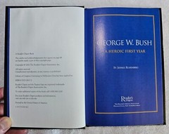 George W. Bush A Heroic First Year: Reader’s Digest 2002 VGC Collectible 