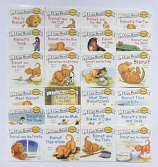Biscuit (Short Vowels) and Biscuit More (Long Vowels) Childrens Books Lot 24