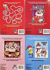 Christmas Coloring & Activity Book Set Of 4 Over 500 Pages!