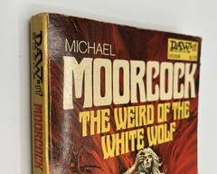 WEIRD OF THE WHITE WOLF 3rd Novel THE ELRIC SAGA Moorcock DAW Books 1st Ed GOOD