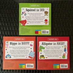 Book Lot x7 Playdate Pals Kids learn to Emotions paperback Make Believe Idea