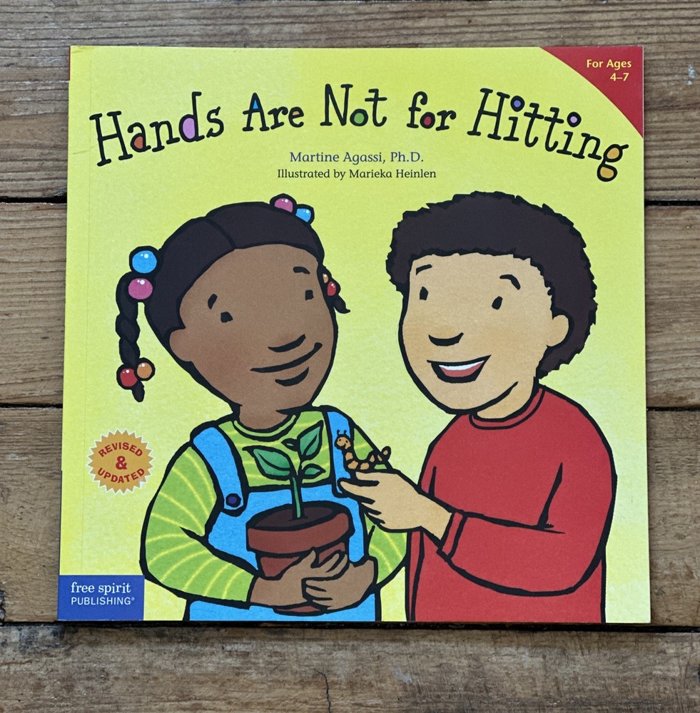 Hands Are Not For Hitting by Martine Agassi, Paperback Book Best Behavior Series