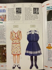 American Girl Magazine „July/August 1997 Issue” Paper Doll Insert Uncut Vintage