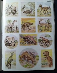 Vintage 1986 48 Full Color Dinosaur Stickers & Seals Kalmenoff Complete FASTSHIP