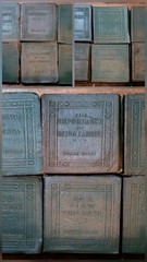 100 yr Old Antique Little Leather Library Books 1920’s Redcroft Pick Your Title
