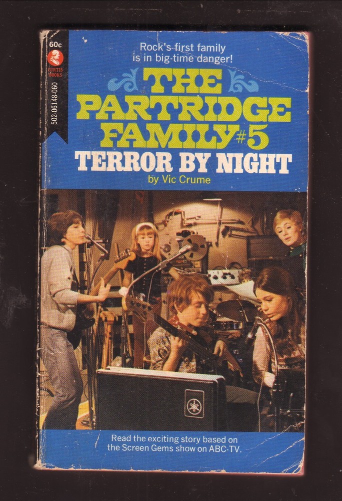 1971 The Partridge Family #5 Terror By Night Vic Crume 1st Edition Paperback
