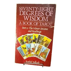 1985 Seventy-Eight Degrees of Wisdom Part 2 Minor Arcana Tarot Book VTG Occult