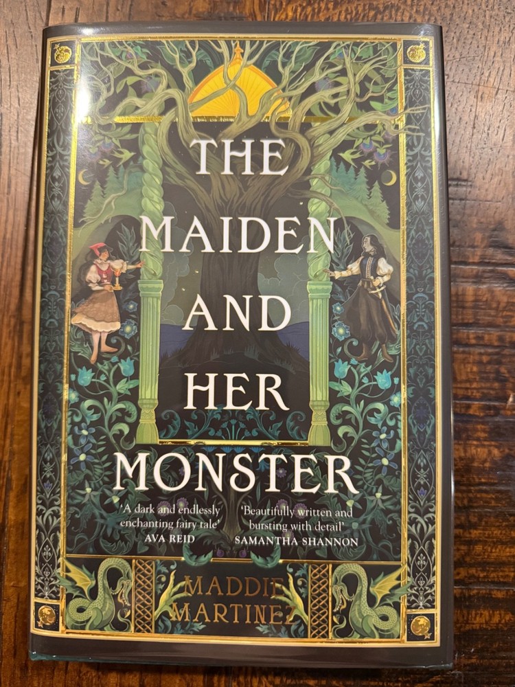 Goldsboro First Edition: The Maiden and Her Monster By Maddie Martinez SIGNED