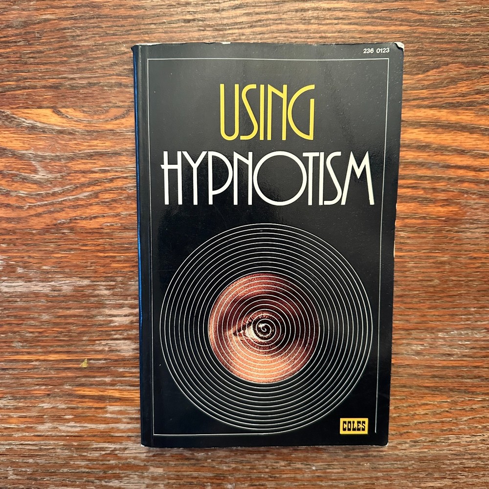 Using Hypnotism by G.H. Estabrooks 1980 Paperback VG-