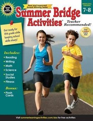 Summer Bridge Activities – Grades 7 – 8, Workbook for Summer Learning Loss, Mat