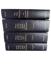 Word Studies in The Greek New Testament 4 Volume Set Kenneth S. Wuest Eerdmans