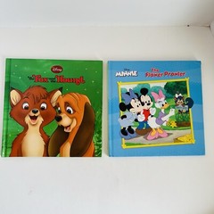 Disney Children’s Book Lot 8 Mixed Titles Hardcover Paperback Mixed Ages Vintage