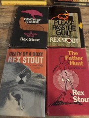 Rex Stout / Nero Wolfe Lot Of 8 Books, HC DJ BCE