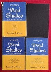Word Studies in the Greek New Testament 4 Volume Set by Kenneth S. Wuest