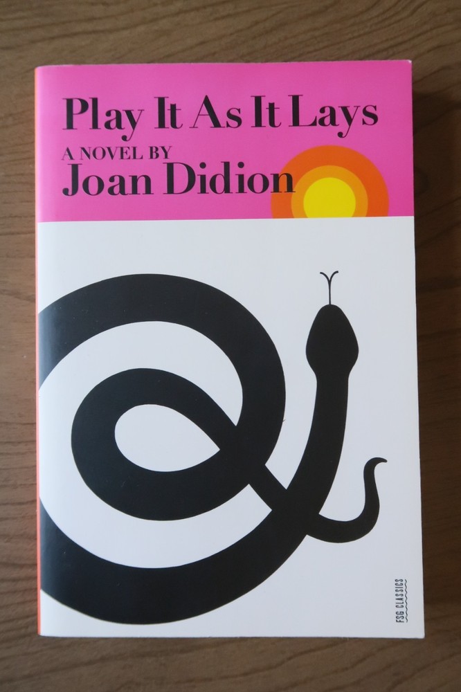 Play It As It Lays by Joan Didion PB Like New Super Fast Free Shipping