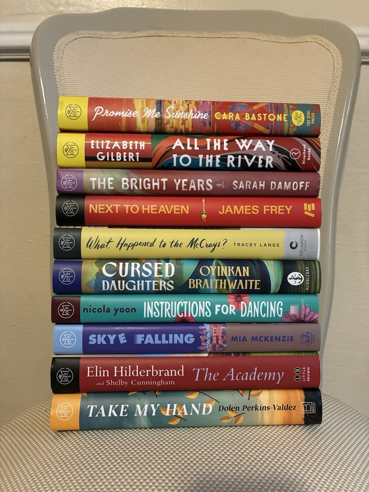 Book of the Month Club Lot 10 Books