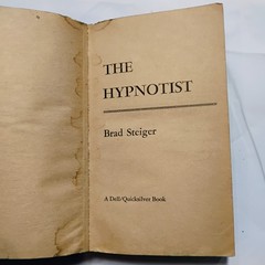 The Hypnotist by Brad Steiger – Vintage 1979 Horror Paperback First Printing