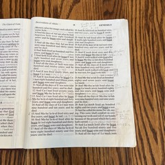2001 Word Of God KJV Special Margin Edition Bible Red Letter OT NT