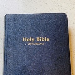 Holy Bible Concordance Red Letter Edition KJV Word Aflame Press 1973 Red Letter