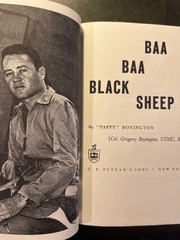 Baa Baa Black Sheep by Gregory Boyington (1972, Hardcover, Arno Press)